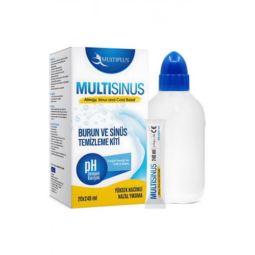 Multisinus Burun Ve Sinüs Temizleme Kiti X 20 Saşe
