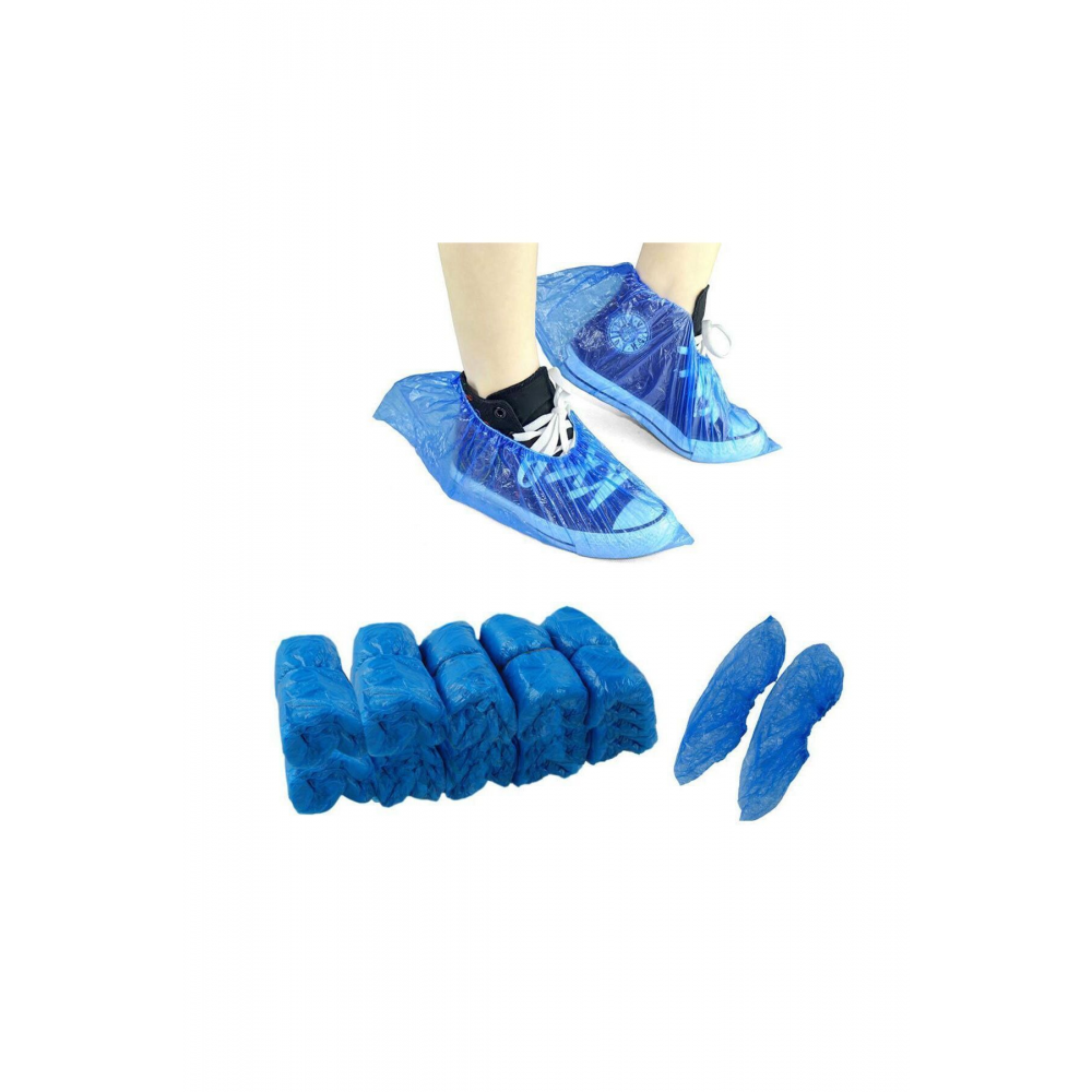 Galoş Tek Kullanımlık Ayakkabı Kılıf Kaymaz Yağmur Su Toz Geçirmez Halı Ev Ofis Otel iş Yeri Hastane