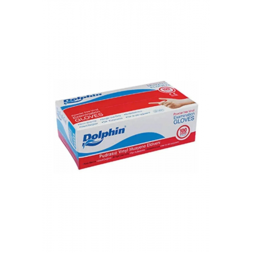 Beyaz Vinil Eldiven Pudrasız (M) Paket.