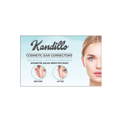 Kepçe Kulak Bandı , 20 Adet Kozmetik Kulak Düzeltici Bant