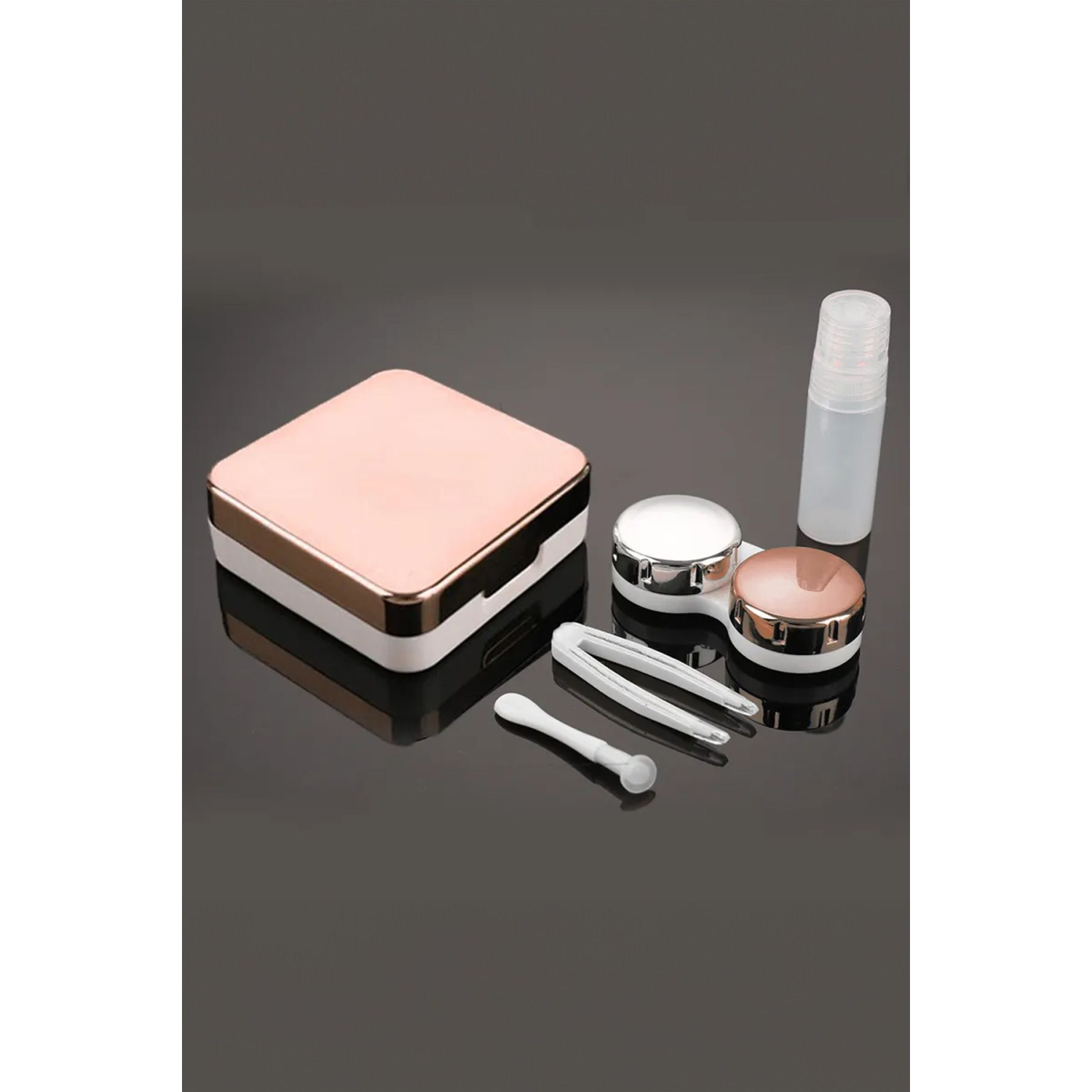 Taşınabilir Fonksiyonel Seyahat İçin Koruyucu Mini Hijyenik Kontakt Lens Saklama Kutusu