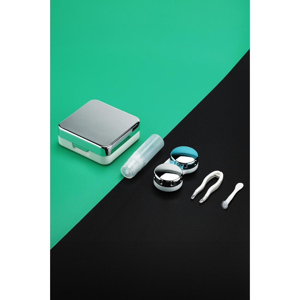 Taşınabilir Fonksiyonel Seyahat İçin Koruyucu Mini Hijyenik Kontakt Lens Saklama Kutusu