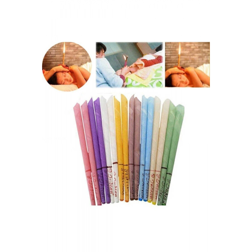 Kulak Temizleme Mumu Set 10 Adet