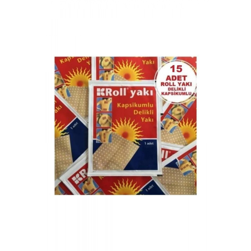 Kapsikumlu Delikli Yakı Bandı - 15 Adet