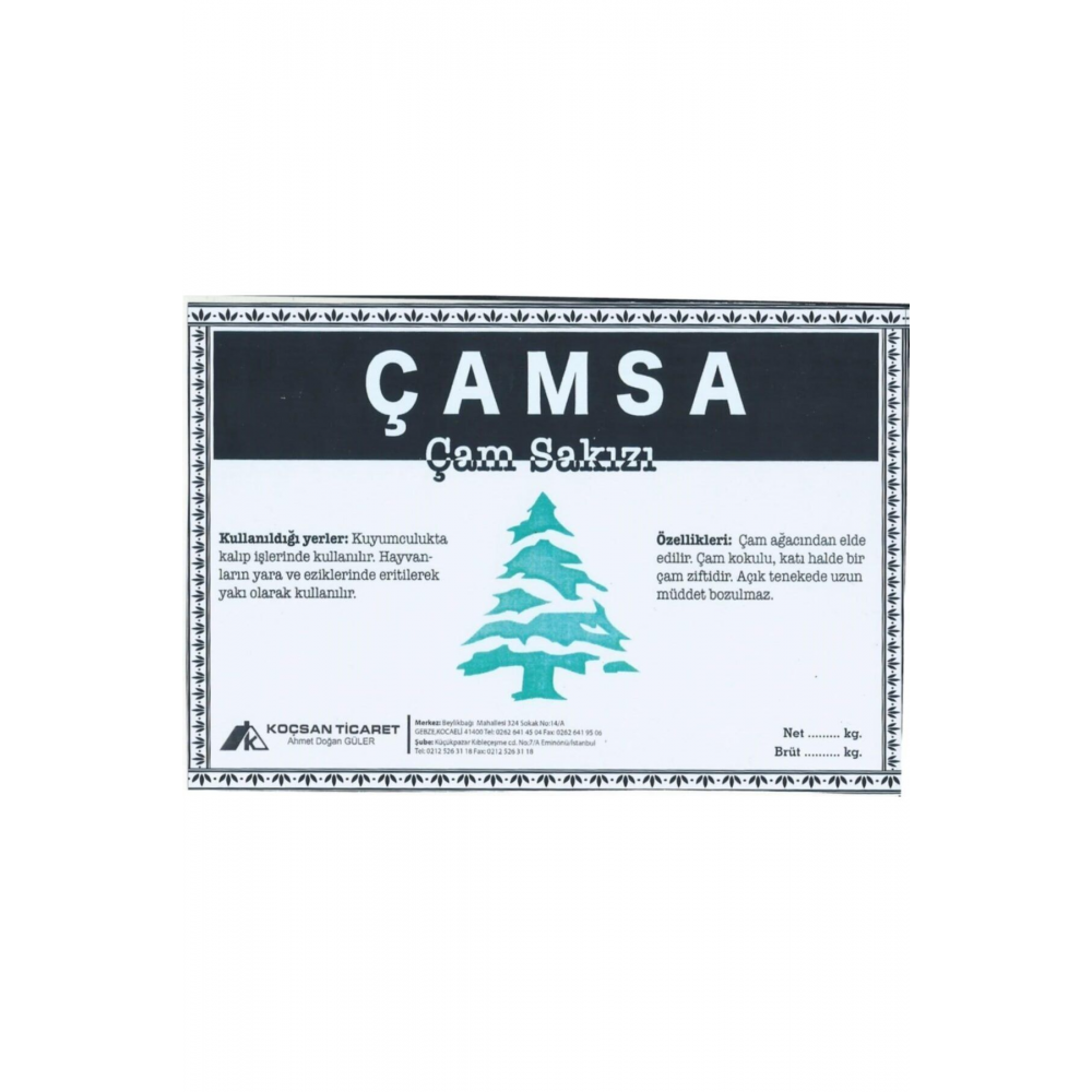 Kara Sakız Yakı 200 gr