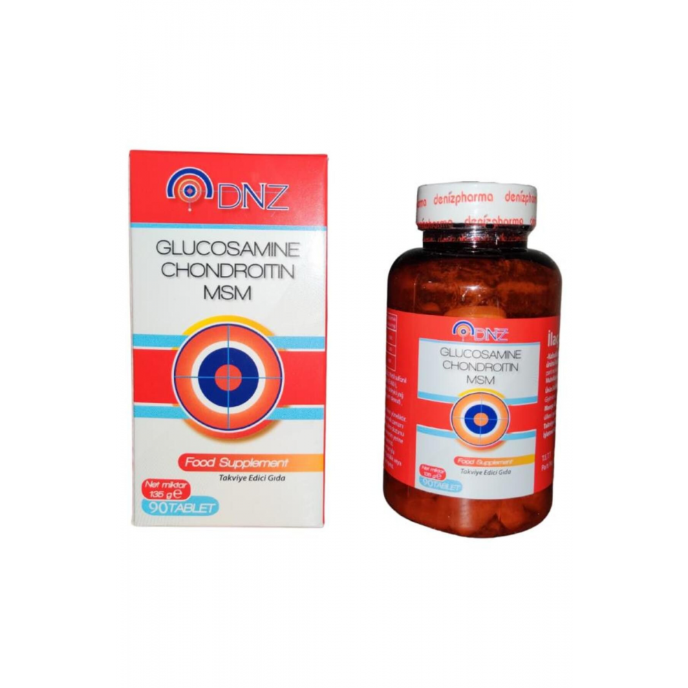 Dnz Glucosamine Chondroitin Msm 90 Tablet