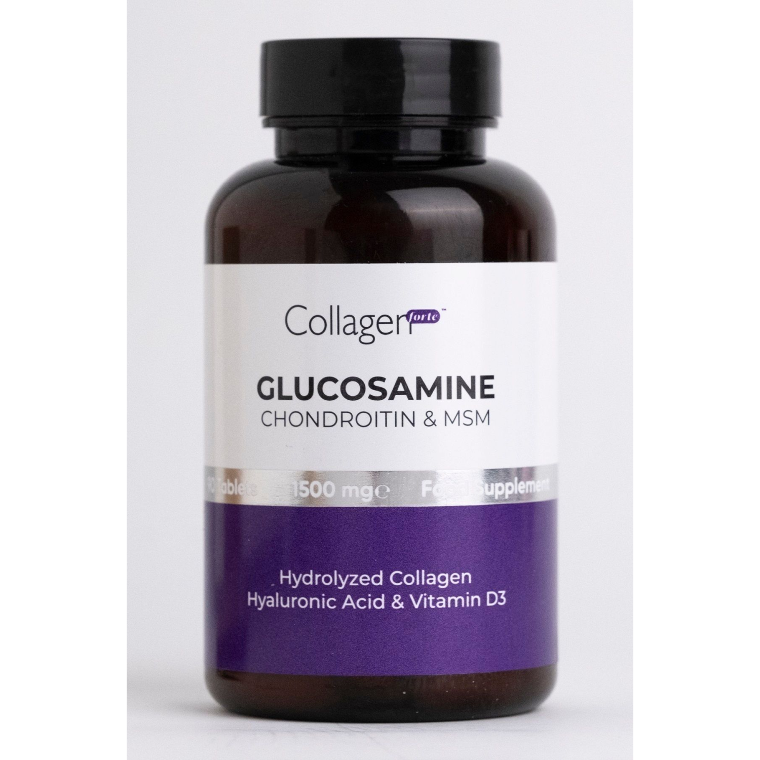 Glucosamine, Chondroitin & Msm, Hidrolize Kolajen, Vitamin D3, 1500 mg x 90 Tablet
