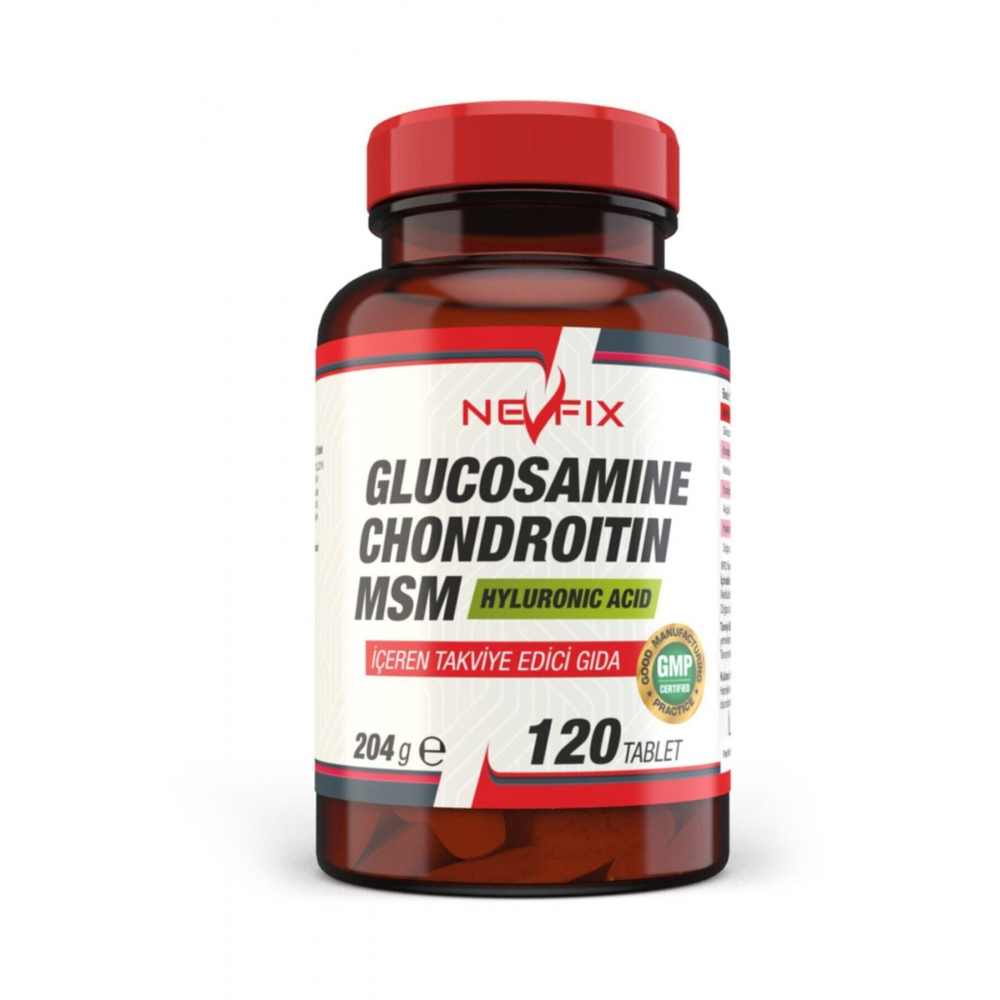Glucosamine Chondroitin Msm Hyaluronic Acid 120 Tablet