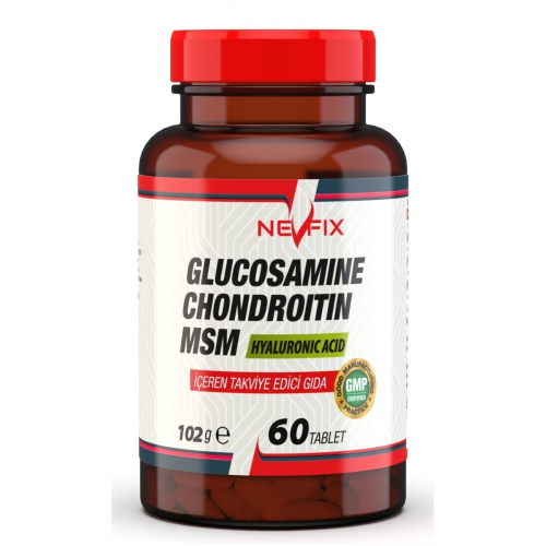 Glucosamine Chondroitin Msm Hyaluronic Acid 60 Tablet