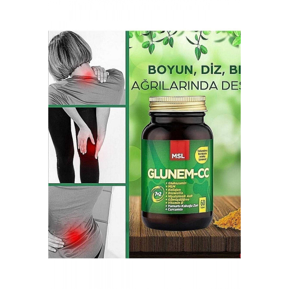 Glunem-cc 60 Glikozamin/Glucosamine Multivitamin Tablet
