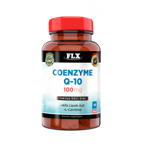 Koenzim 100 Mg Alfa Lipoik Asit L-karnitin Coenzyme Q-10 60 Tablet