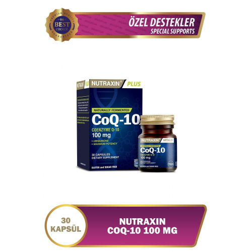 Koenzim Q10 100 Mg Takviye Edici Gıda 30 Yumuşak Kapsül - Coenzym, Coq10