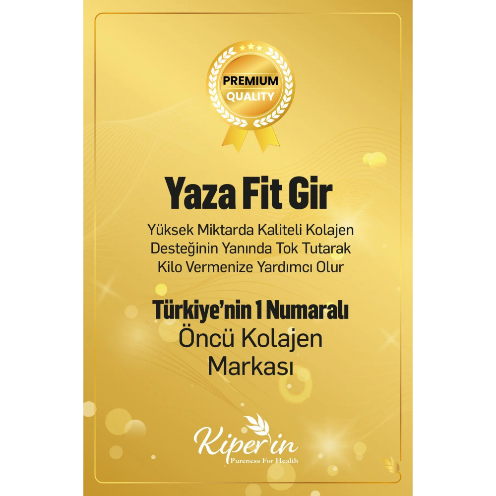 %100 Saf Ve Doğal Yüksek Biyoaktif Çift Hidrolize Kolajen Peptitler içeren Diyet Takviyesi(50günlük)