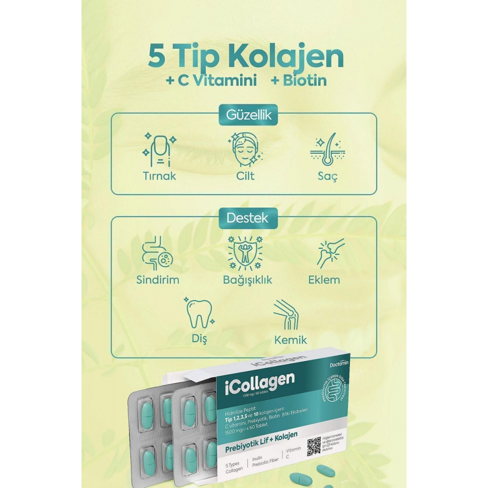 Kolajen Ve Probiyotik Tablet