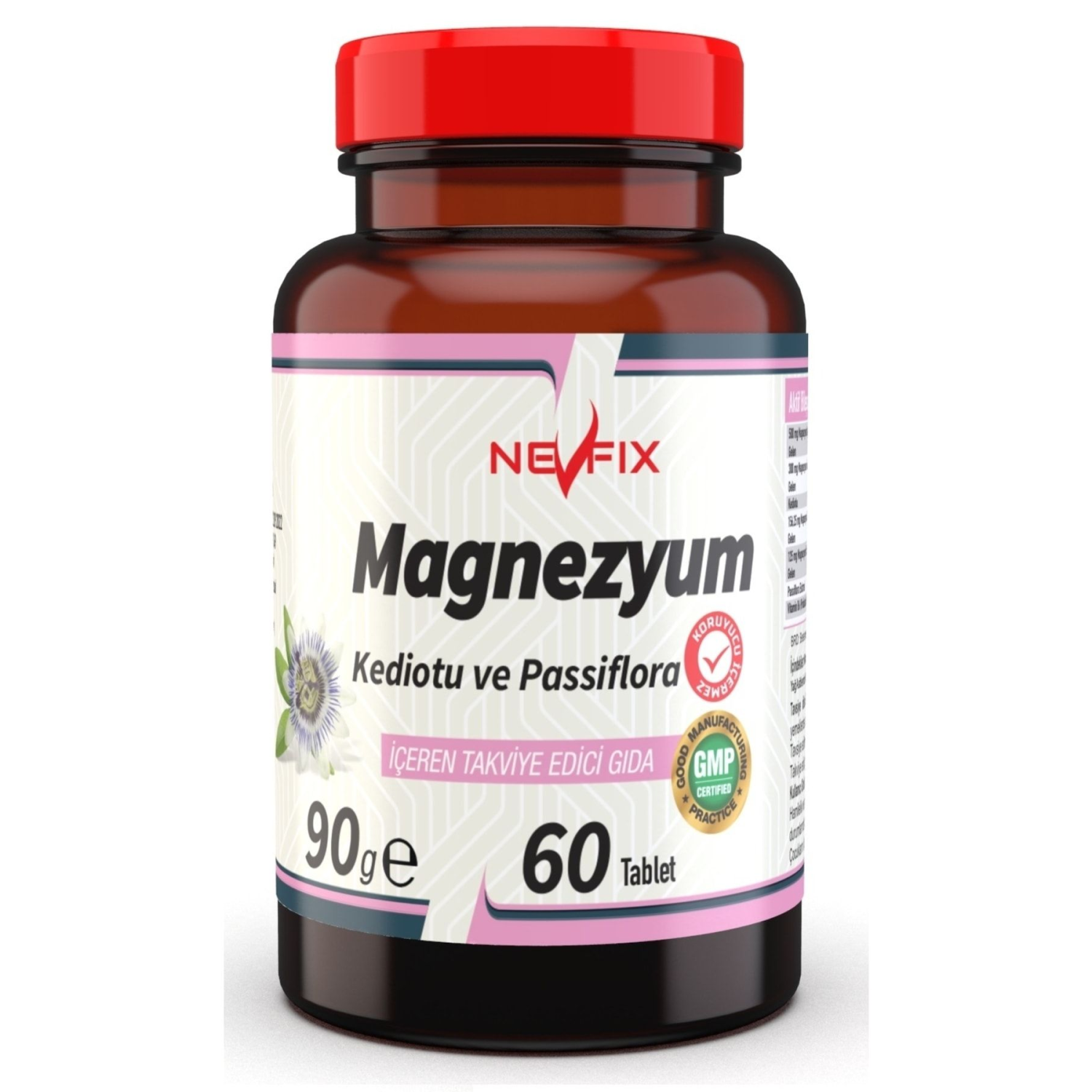Magnezyum Sitrat (klorür, Bisglisinat, Malat, ) Kedi Otu Pasiflora 60 Tablet Magnesium Citrate