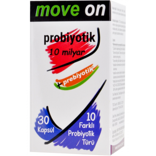 Probiyotik 10 Milyar + Prebiyotik 30 Kapsül
