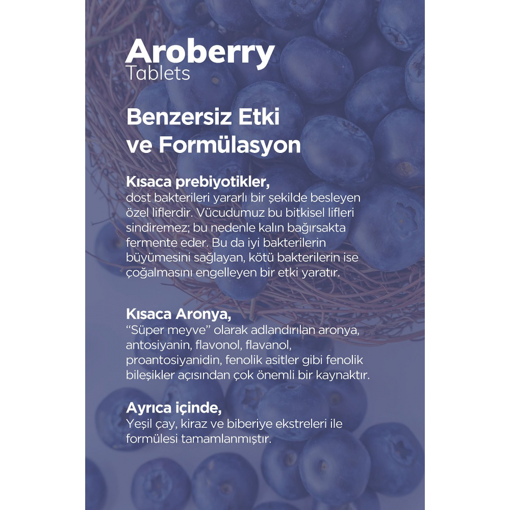 Probiyotik & Aronia Tablet