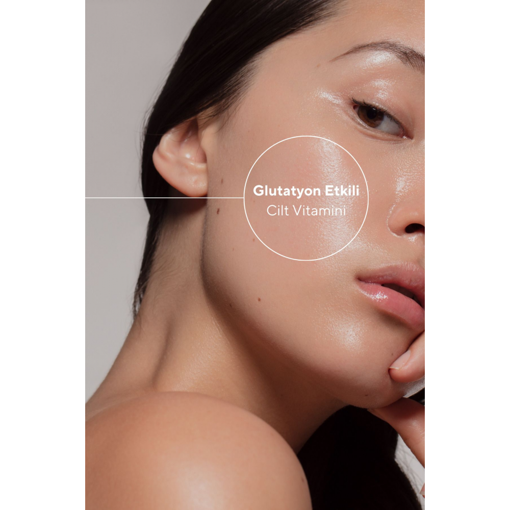 Cilt Vitamini Çiğnenebilir Vegan Gummy, Hyaluronic Acid, Vitamin C, Glutatyon, Q10, Ala, Biotin