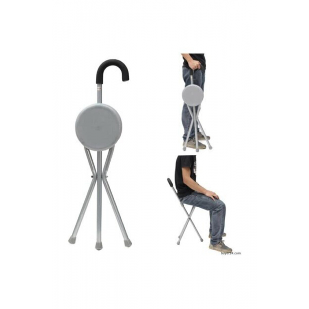 Oturaklı Baston Tabure Bastonlu Oturak Tabure Pr106