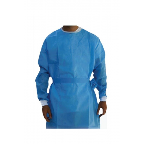 Tek Kullanımlık Hasta Önlüğü Uzun Kollu 1 Adet
