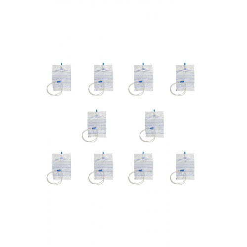 10'lu Sonda Torbası Musluklu Streil-idrar Torbası