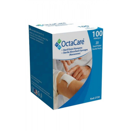 Gaz Kompres - Steril - 7,5cmx7,5cm - 100 Lü Kutu