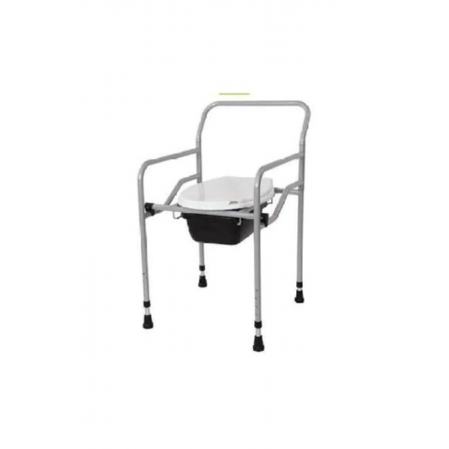 Seyyar Katlanabilir Hasta Yaşlı Tuvalet Sandalyesi Klozetli Wc Li Sandalye Oturak