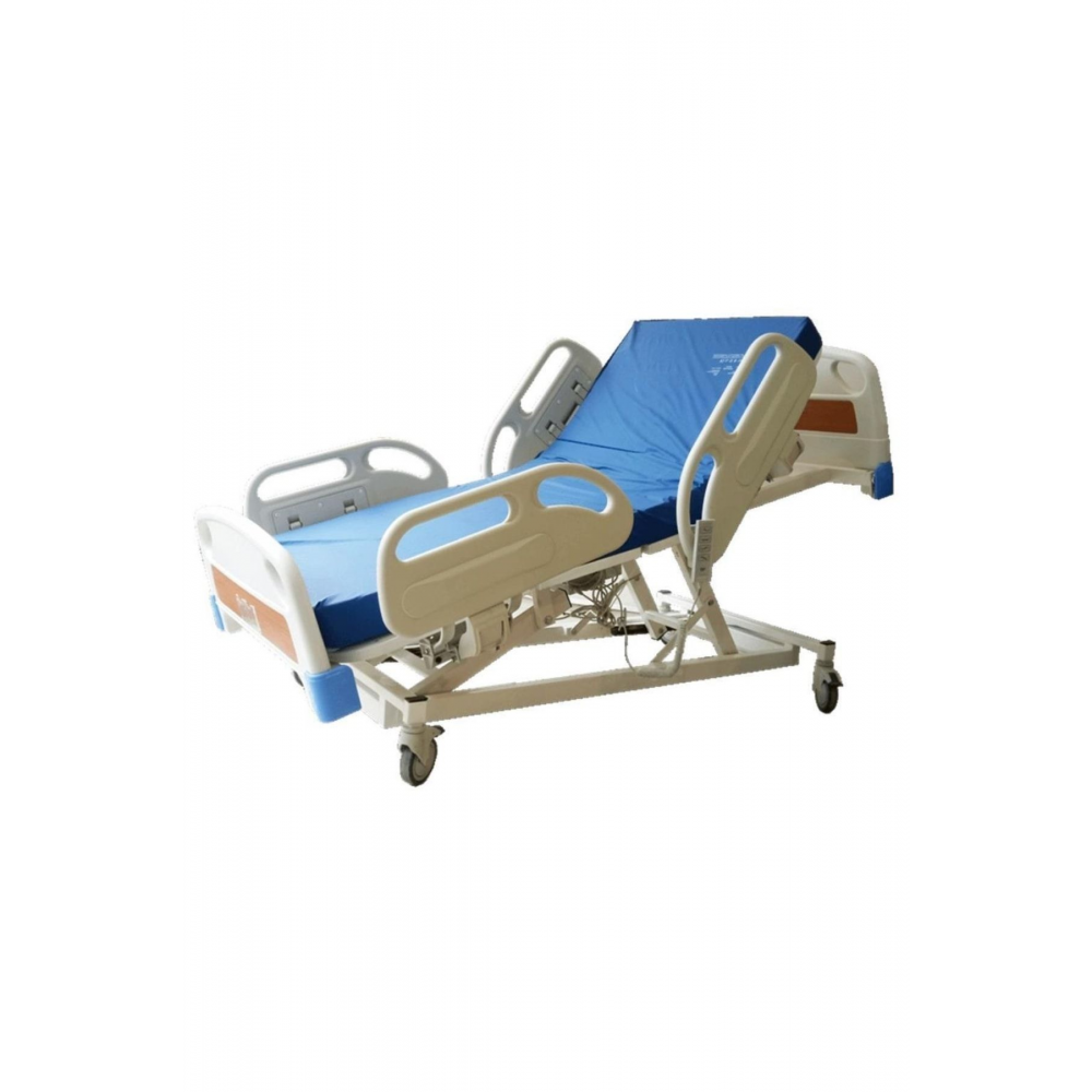 4 Motorlu Hasta Karyolası | Full Abs Motorlu Hasta Yatağı | Hastane Tipi | Asansörlü Hasta Karyolası