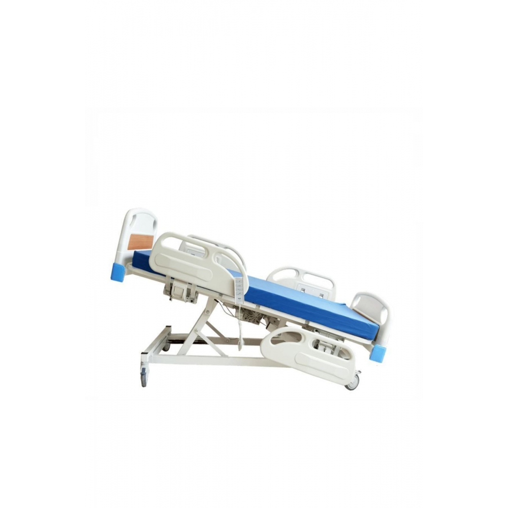 4 Motorlu Hasta Karyolası | Full Abs Motorlu Hasta Yatağı | Hastane Tipi | Asansörlü Hasta Karyolası