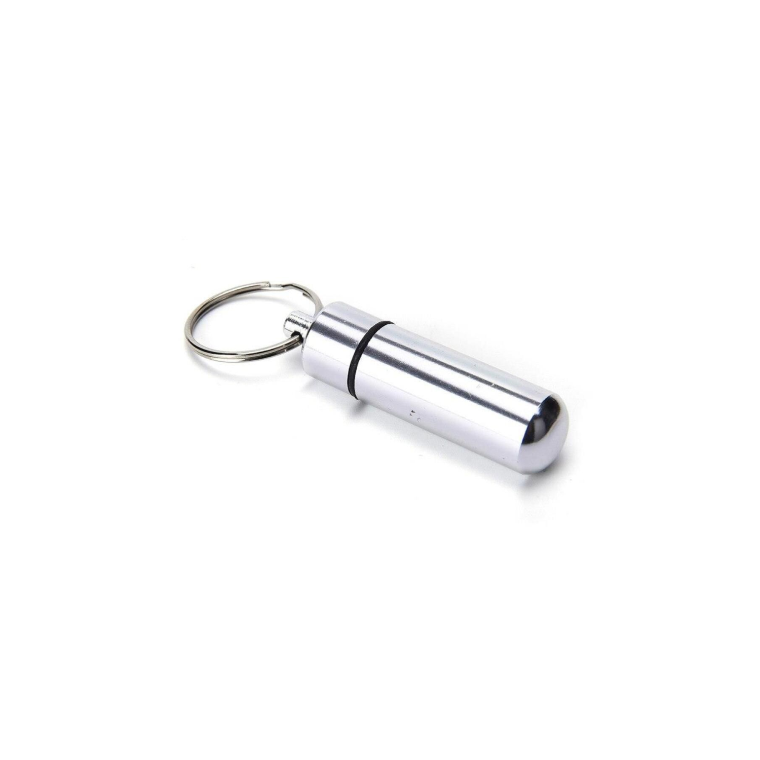 3x1,3 Cm Mini Tablet Ilaç Hap Taşıma Kutusu Anahtarlık Su Geçirmez