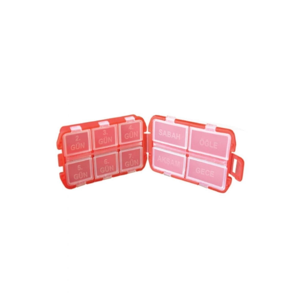 Hapkabı Ilaç Saklama Kutusu Maxi Haftalık