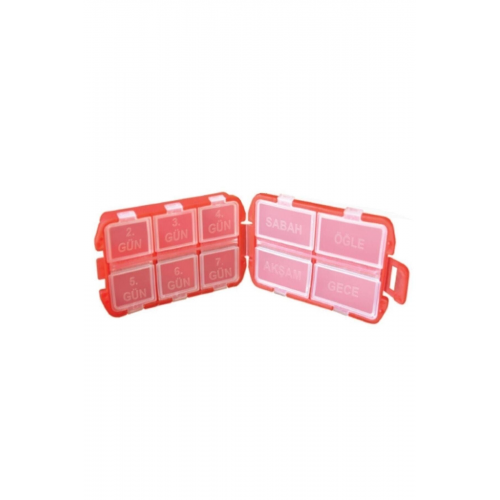 Hapkabı Ilaç Saklama Kutusu Maxi Haftalık