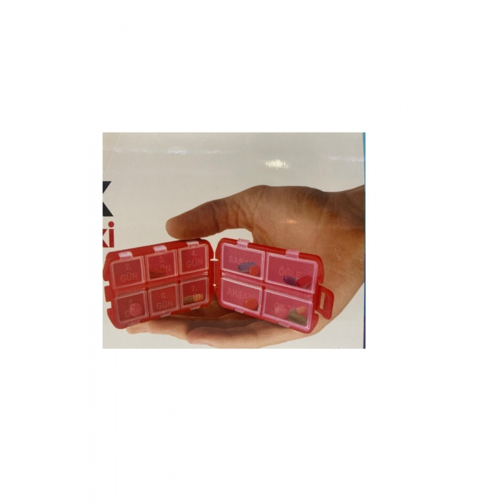 Hapkabı Ilaç Saklama Kutusu Maxi Haftalık