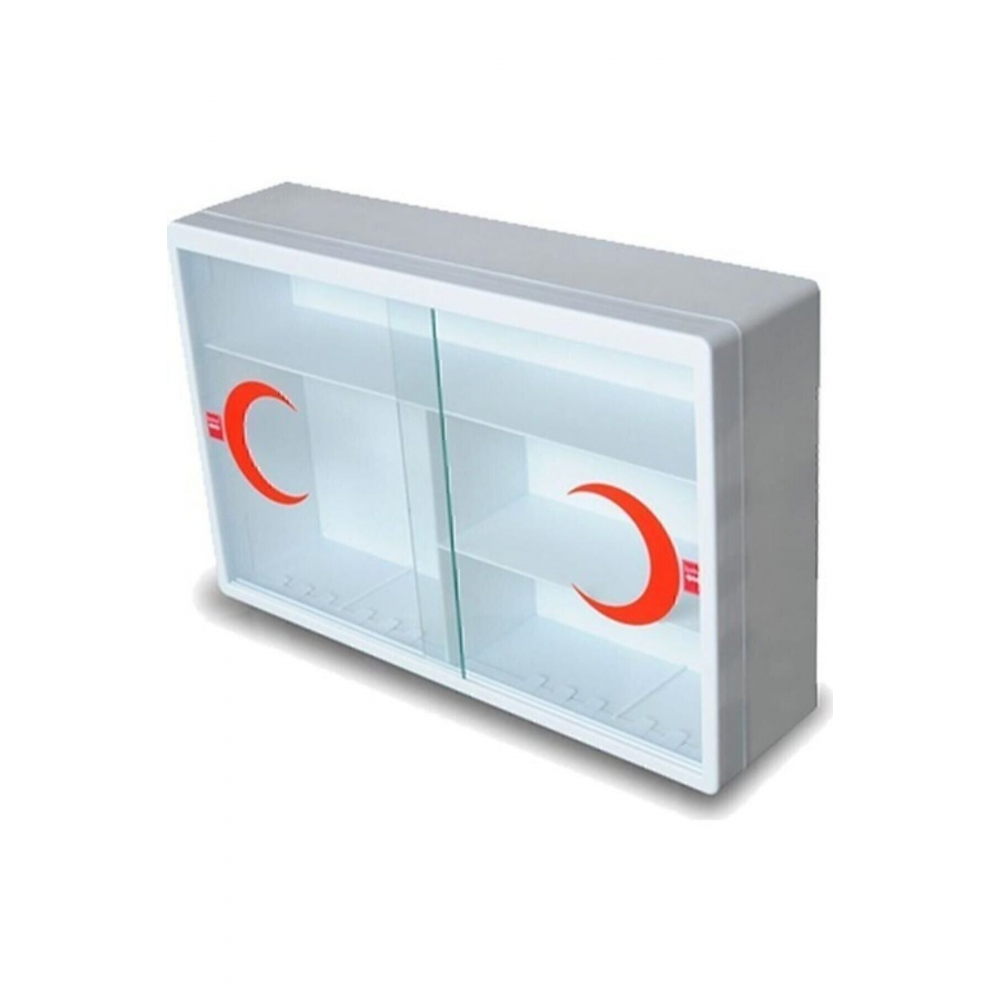 Lüx Ecza Dolabı Pleksi Kapaklı Müfredata Uygun