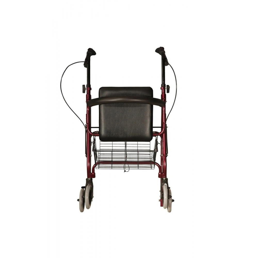 Alüminyum Katlanabilir Rollatör Yürüteç 130 Kg Taşıma Kapasiteli | Lüx 1. Sınıf | 2 Yıl Garanti