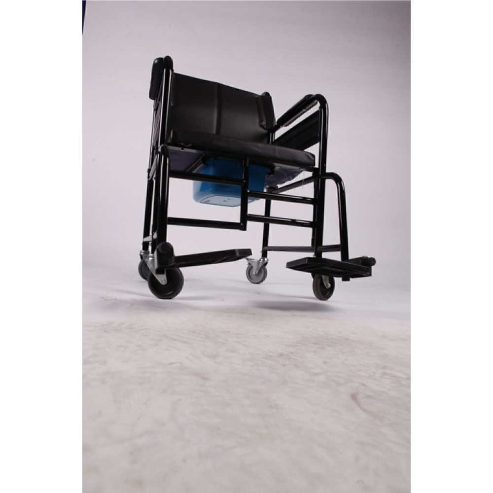 Siyah Ev Tipi Tekerlekli Sandalye