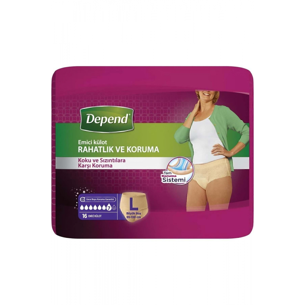 Emici Külot Hasta Bezi Avantaj Pk Büyük Kadın (16 ADET)