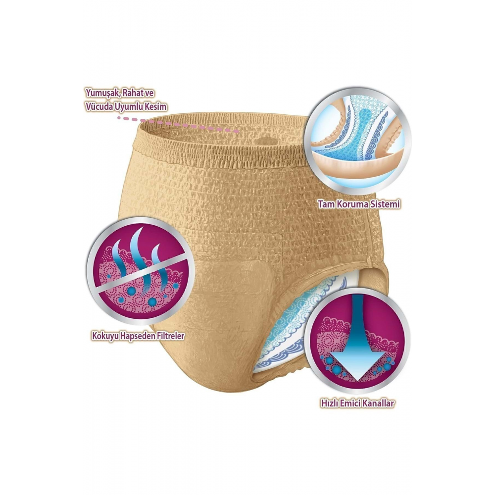 Emici Külot Hasta Bezi Avantaj Pk Büyük Kadın (16 ADET)