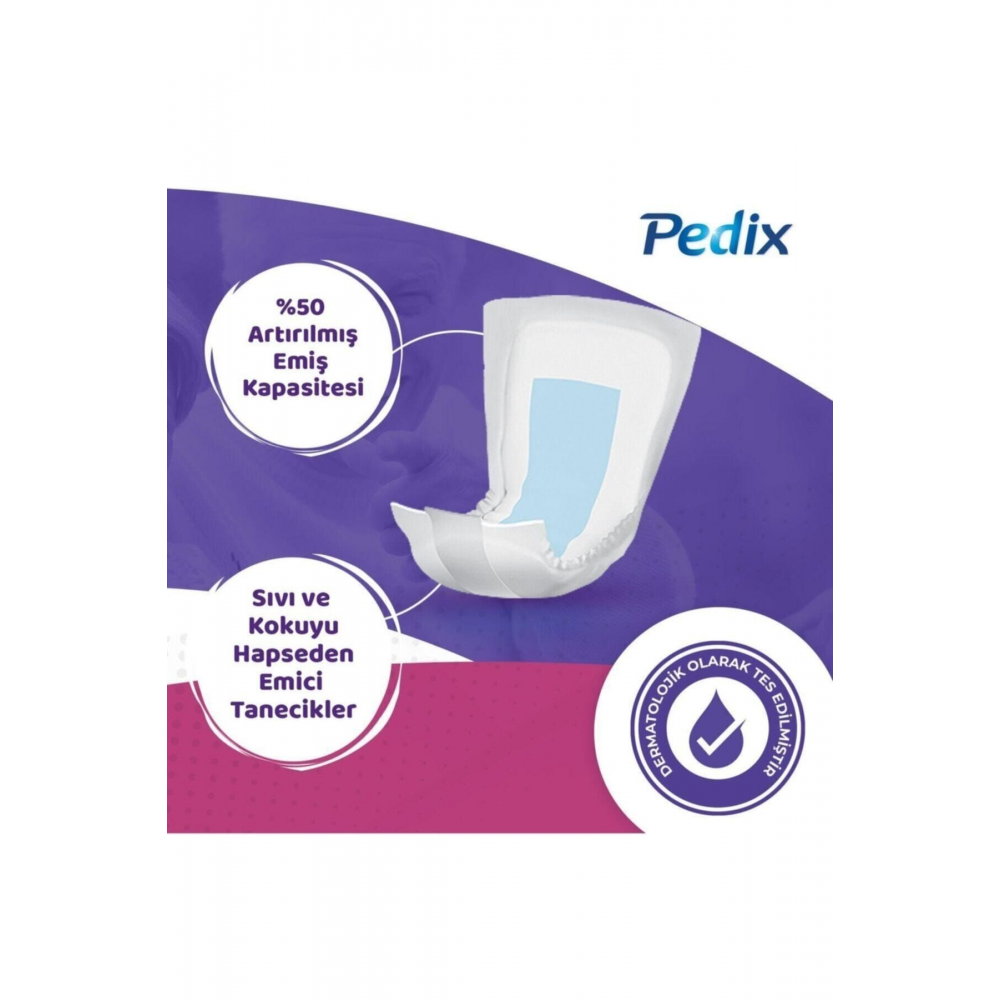 Mesane Pedi Unısex Büyük Boy Large (L) 50 Adet