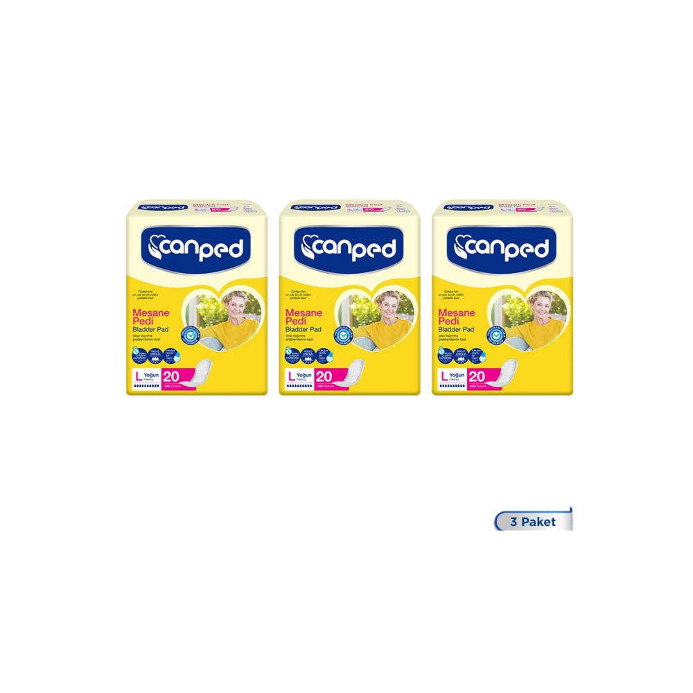 Mesane Pedi Yoğun L Beden 60 Adet