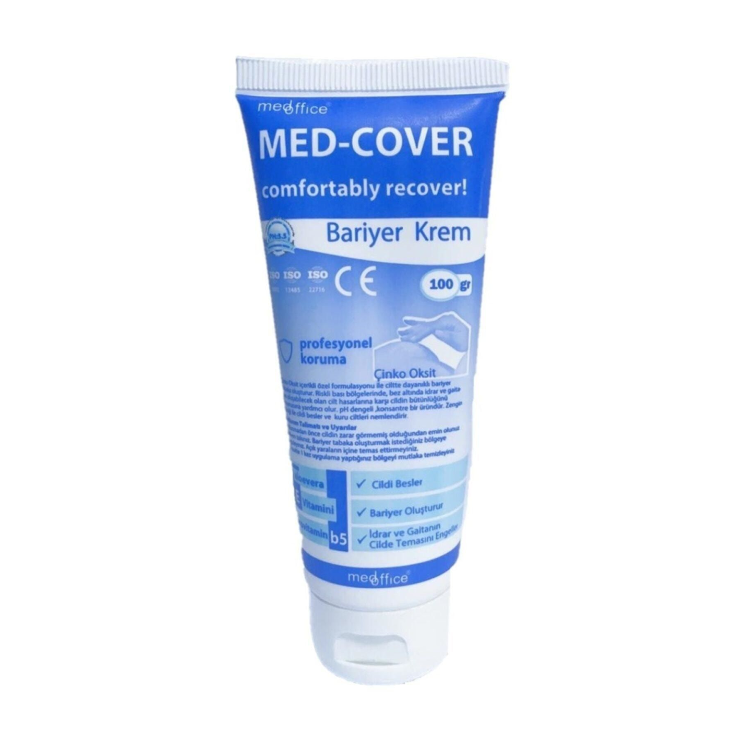 Med-cover Bariyer Krem 100 Gr - Koruyucu Bariyer Kremi - 1 Adet