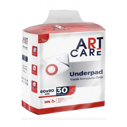 Hasta Yatak Koruyucu Örtüsü & Kedi Köpek Çiş Pedi 60x90 Cm 30 Adet