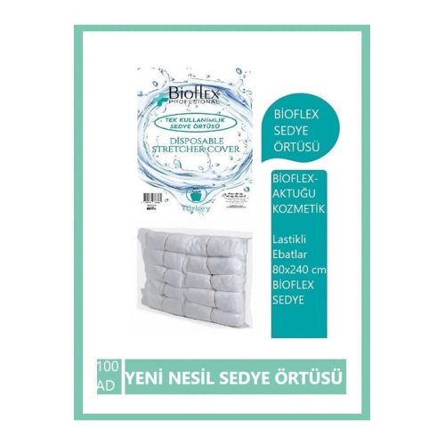 Sedye Örtüsü 100 Adet Lastikli Ebatlar 80x240 Cm