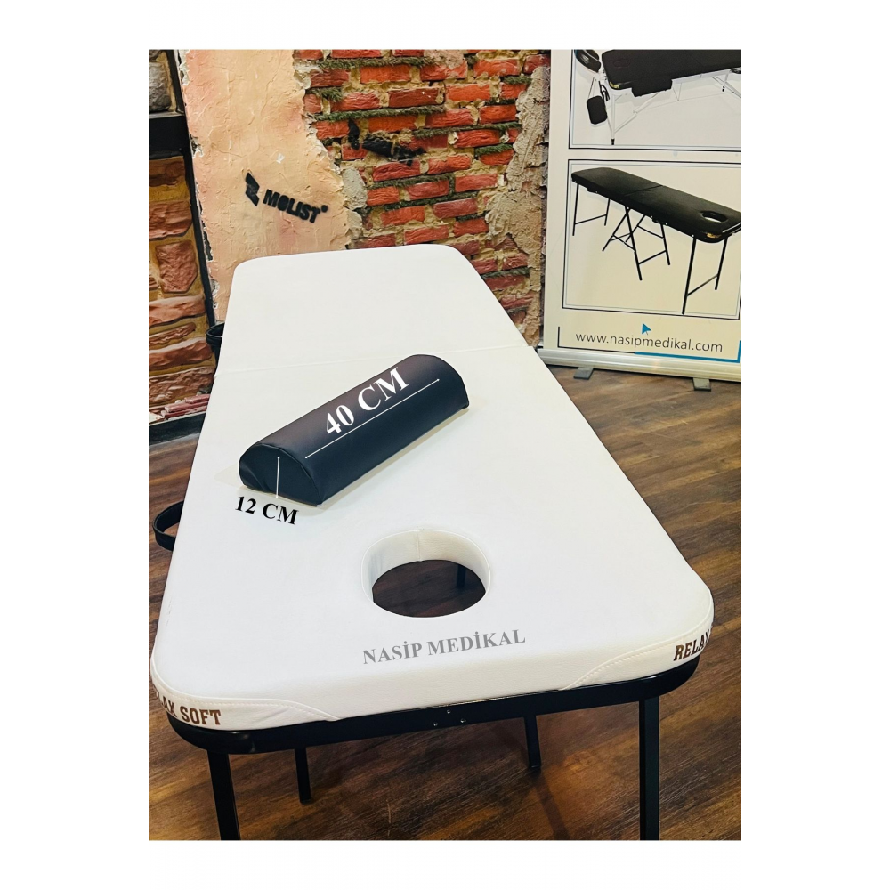 Katlanır Yüz Kısmı Açık Masaj Masası Portatif Katlanabilir Masaj Sedyesi Taşınabilir