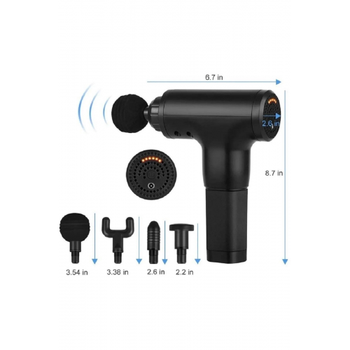 DN-133: Ağrılarınıza Son Veren 6 Kademeli Şarjlı Masaj Aleti