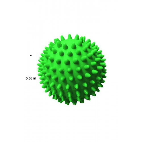 3.5 Cm Sert Ve Esnek Duyu Uyarıcı Dikenli Masaj Topu