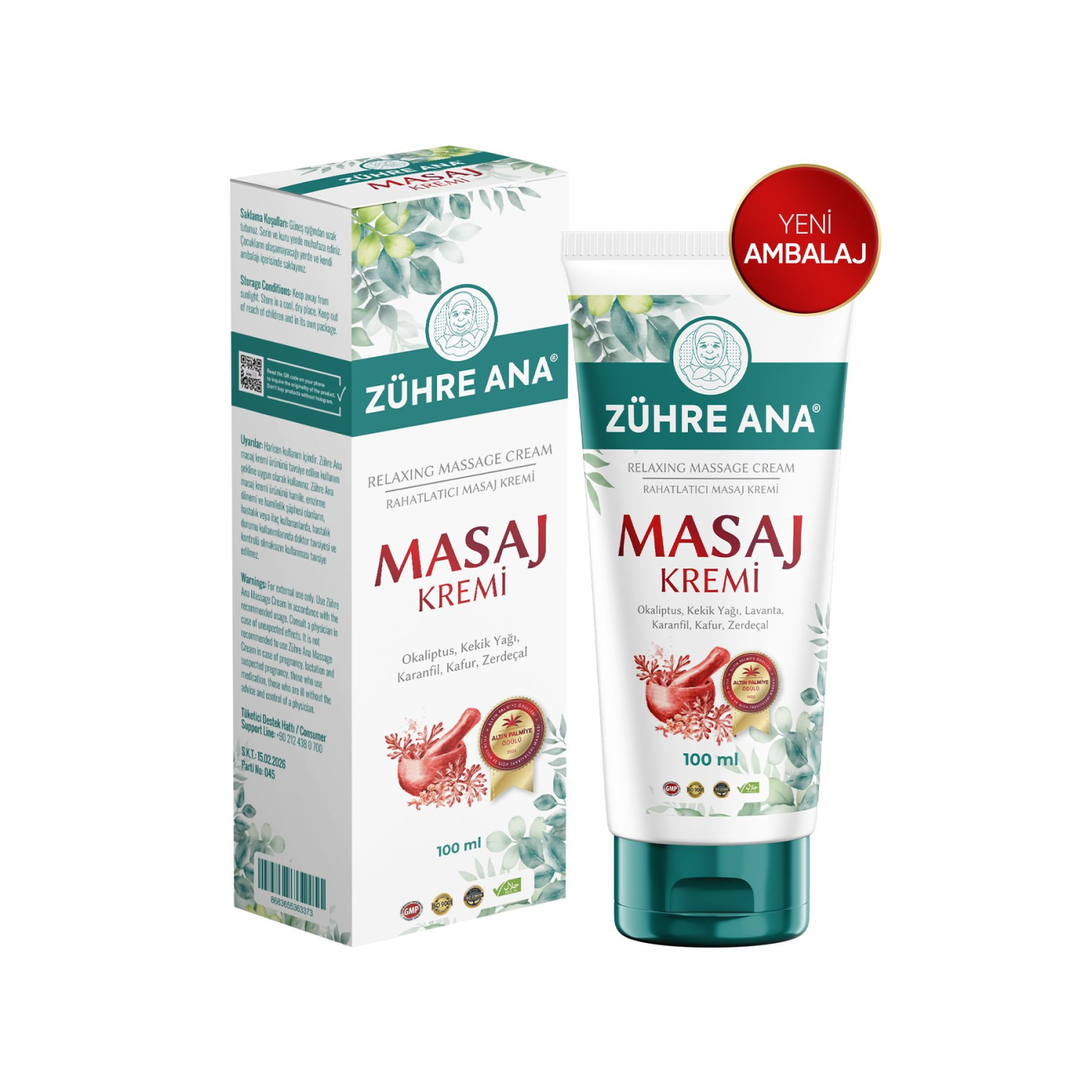 Masaj Kremi 100 Ml Orijinal Hologramlı Ürün