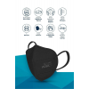 N95 Maske Siyah Renk 10 Adet