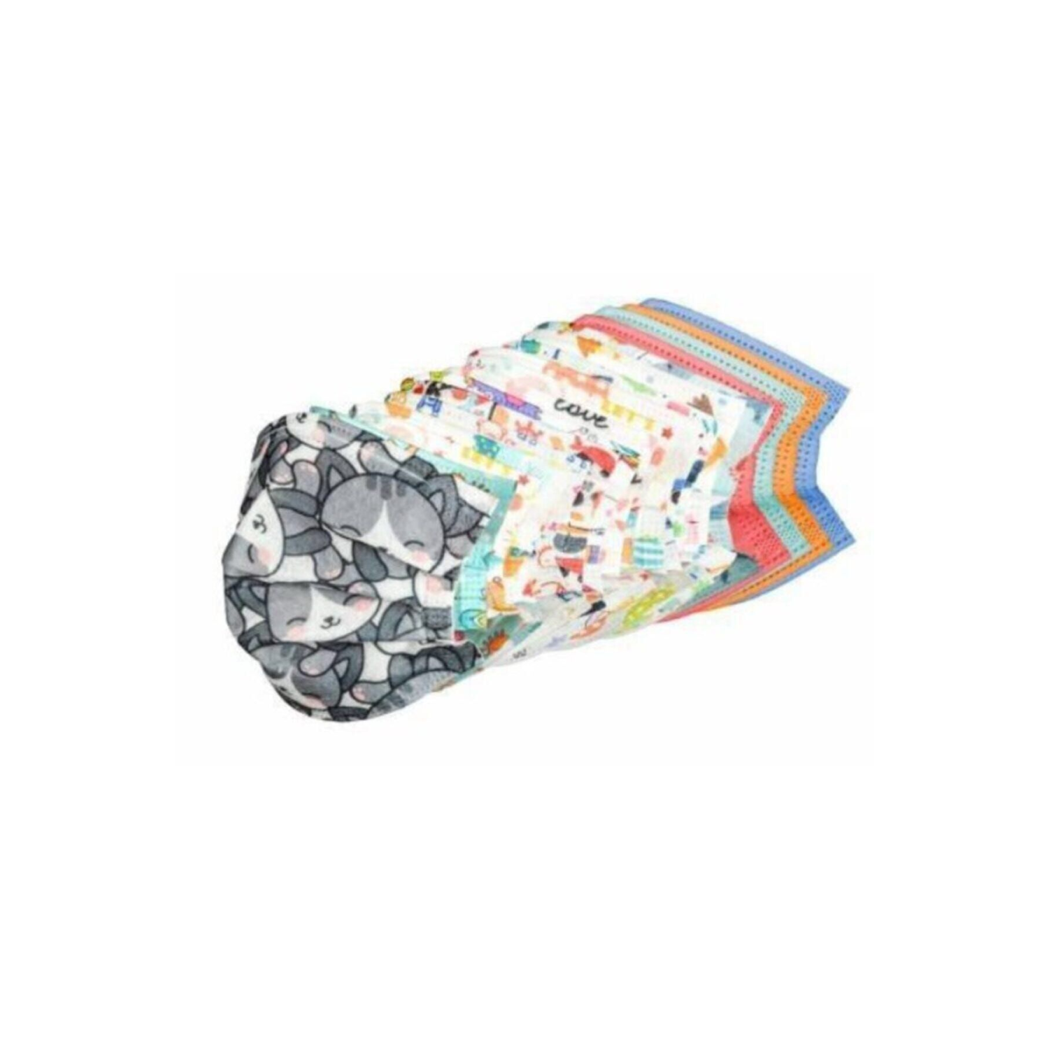 Çocuk Maskesi 3 Katlı 10 Adet