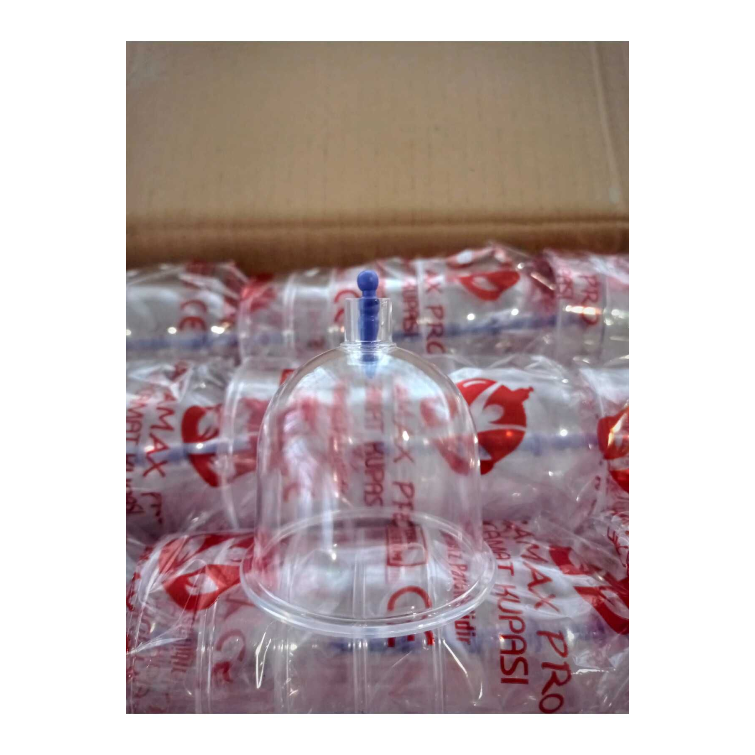 50 Adet 6 Numara Hacamat & Masaj Kupası 1 Adet Pompa Hediyeli